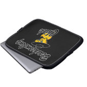 Kick #4 laptopschutzhülle (Vorne Knopf)