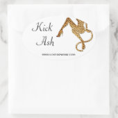 Kick Ash Sticker (Tasche)