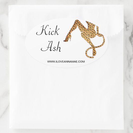 Kick Ash Sticker (Tasche)