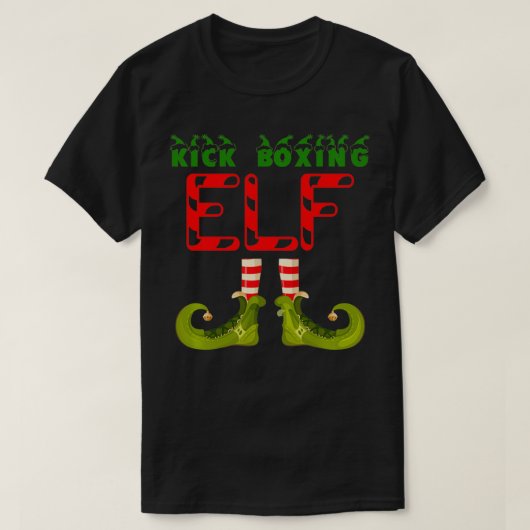 Kick Boing Elf Cool Group Matching Family Christma T-Shirt (Design vorne)