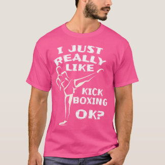 Kick Boxing Kickboxing Frauen T-Shirt
