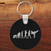 Kick Boxing Mixed Martial Artists Evolution Schlüsselanhänger (Vorderseite)