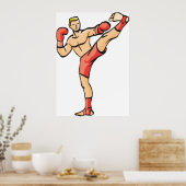 Kick Boxing Poster (Küche)
