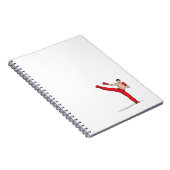 Kick Boxing Spiral Notebook Notizblock (Rechte Seite)