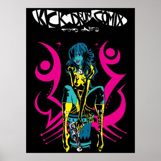 Kick Drum Two Print/Poster Poster (Vorne)