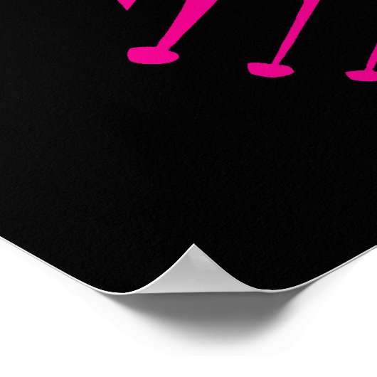 Kick Drum Two Print/Poster Poster (Ecke)