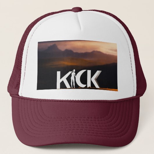 Kick Hat Truckerkappe (Vorderseite)