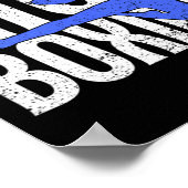 Kick In Kickboxen Poster (Ecke)