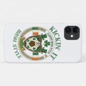 Kick it auf irische Art Case-Mate iPhone Hülle (Rückseite (Horizontal))