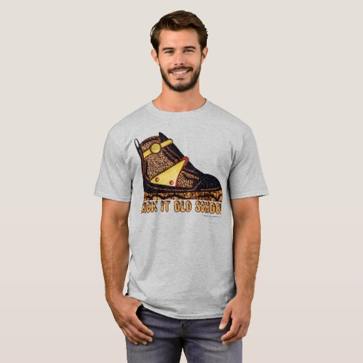 Kick It Oldschool T-Shirt (Vorne ganz)