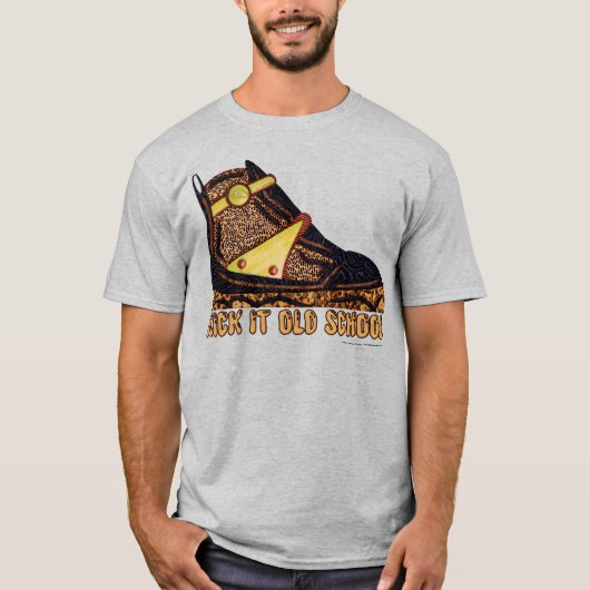 Kick It Oldschool T-Shirt (Vorderseite)