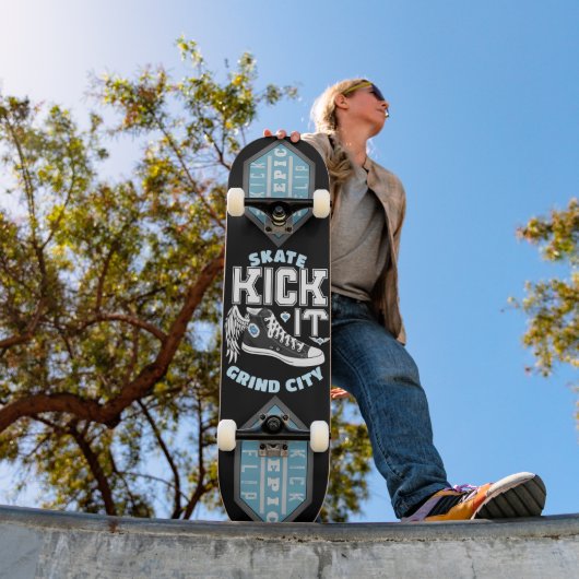 Kick It Skate Grind City Skateboard (Außenbereich 1)