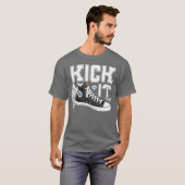 Kick It Sneaker Class Typografy T - Shirt (Vorne ganz)