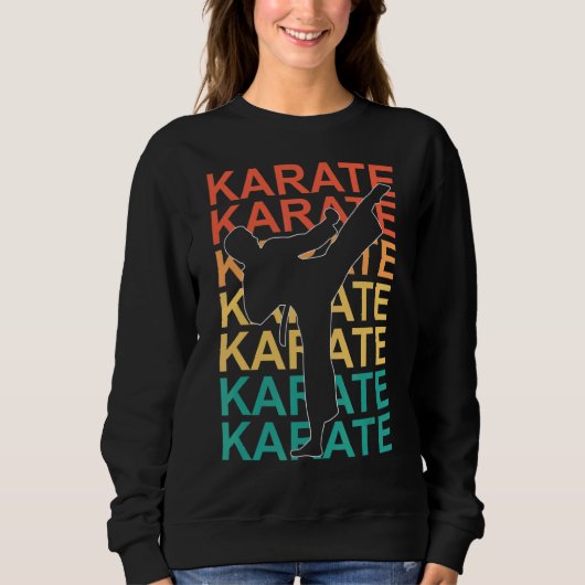 Kick Karate Sweatshirt (Vorderseite)