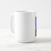 Kick-Liebe auf einer Tasse (Vorderseite Links)