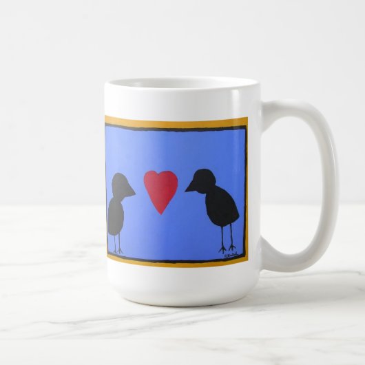 Kick-Liebe auf einer Tasse (Rechts)