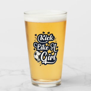 Kick like a Girl Glas