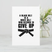 Kick like a Girl Karate Tae Kwon Do Martial Arts (Stehend Vorderseite)