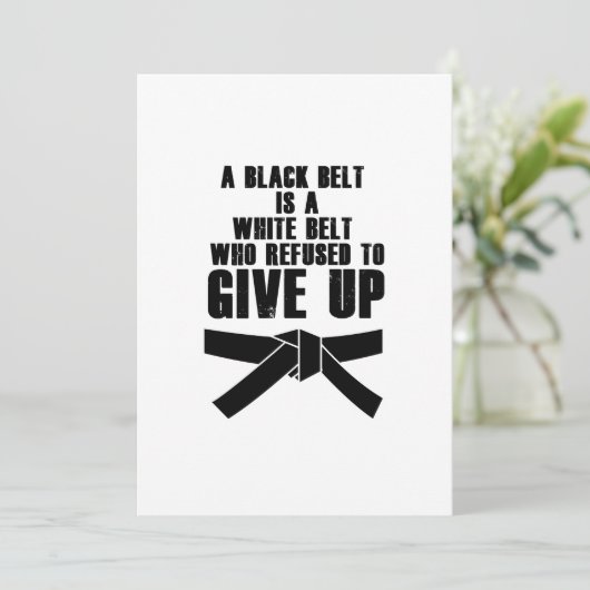 Kick like a Girl Karate Tae Kwon Do Martial Arts (Stehend Vorderseite)