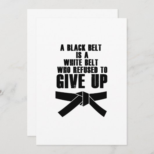 Kick like a Girl Karate Tae Kwon Do Martial Arts (Vorne/Hinten)