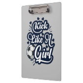 Kick like a Girl Klemmbrett (Links)