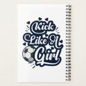 Kick like a Girl Planer (Rückseite)