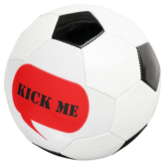 Kick Me Talk Bubble Soccer Ball (Dreiviertel)
