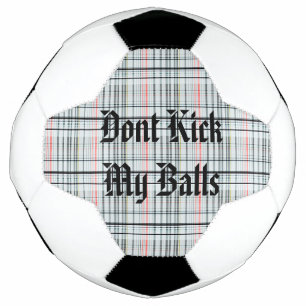 Kick meine Bälle auf Tartan!
