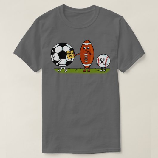 Kick mich T-Shirt (Design vorne)