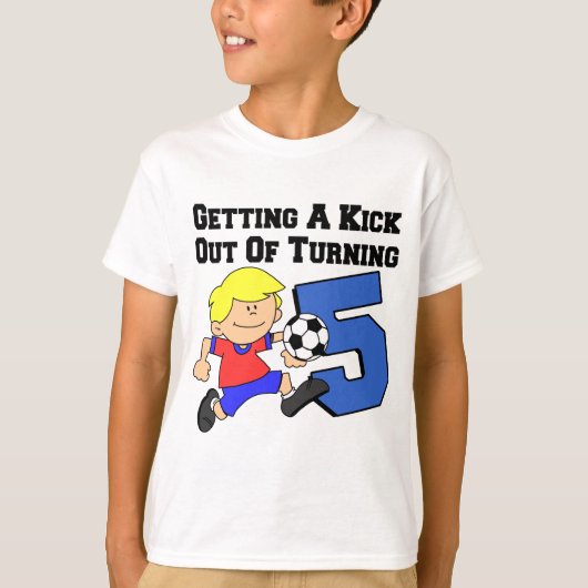 Kick out of Turn 5 Soccer Player T-Shirt (Vorderseite)
