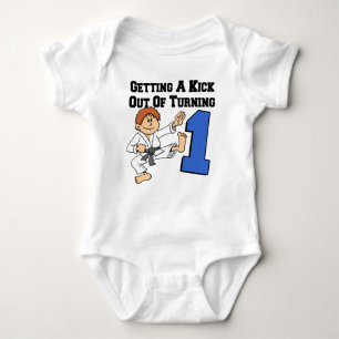 Kick Out of Turn One Baby Strampler