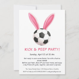 Kick & Peep Party - Einladung zum Osterfußball