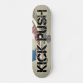 Kick Push Skateboard (Vorderseite)