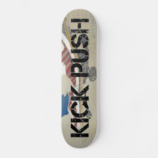 Kick Push Skateboard (Vorderseite)