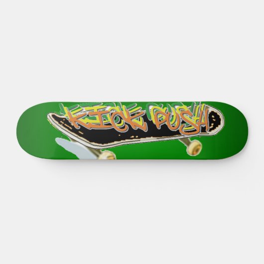 Kick Push Skateboard #3 (Horizontal)