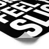 Kick Quick Feel Slick - Karate Poster (Ecke)