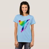 Kick! Regenbogen T-Shirt (Vorne ganz)