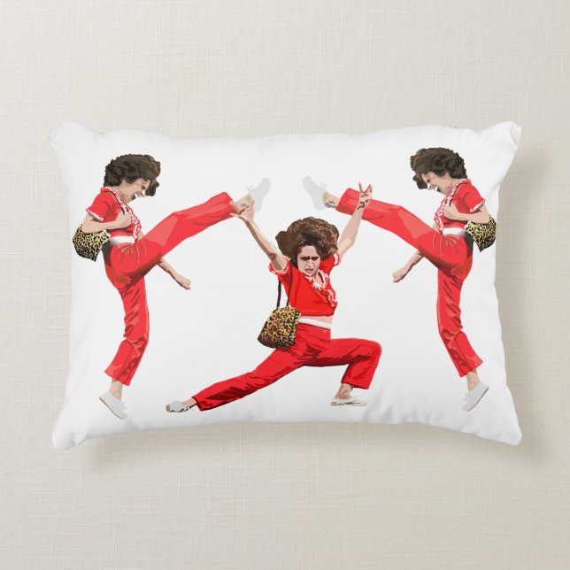 Kick Stretch Kick Dekokissen (Vorderseite)