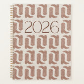 Kick Up Your Boots - 2026 Western Planner Planer (Vorderseite)