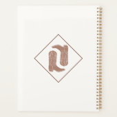 Kick Up Your Boots - 2026 Western Planner Planer (Rückseite)