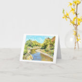 Kickapoo Creek nahe Pottstown Road Karte (Gelbe Blume)