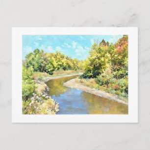 Kickapoo Creek nahe Pottstown Road  Postkarte