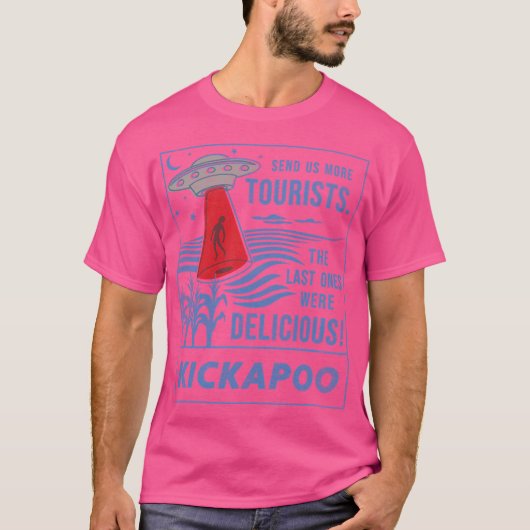 Kickapoo Tourism Saucer Shirt Design von Nicole Bl (Vorderseite)