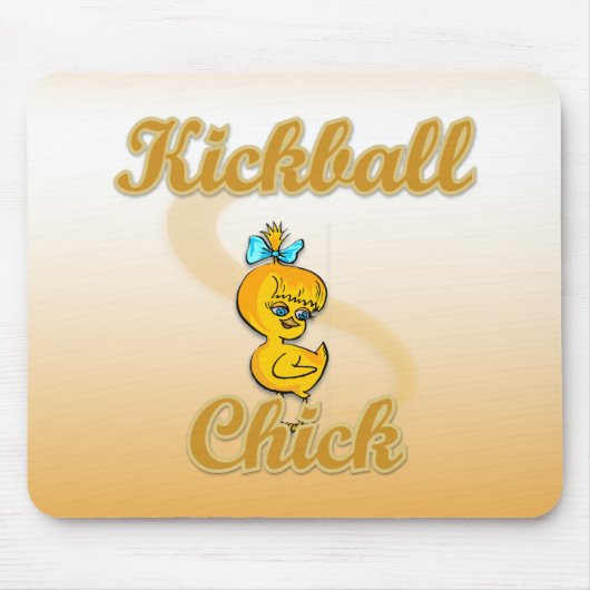 Kickball Chick Mousepad (Vorne)