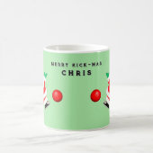 Kickball Christmas Collectible Kaffeetasse (Mittel)