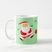 Kickball Christmas Collectible Kaffeetasse (Links)
