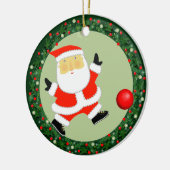 Kickball Christmas Collectible Keramik Ornament (Links)