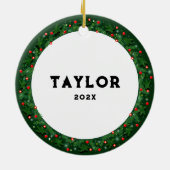 Kickball Christmas Collectible Ornament (Hinten)