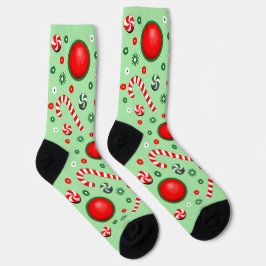 Kickball Christmas Holiday Gifts Socks Socken