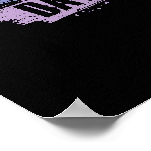 Kickball ganz Day Gummiball USA Sport Poster (Ecke)